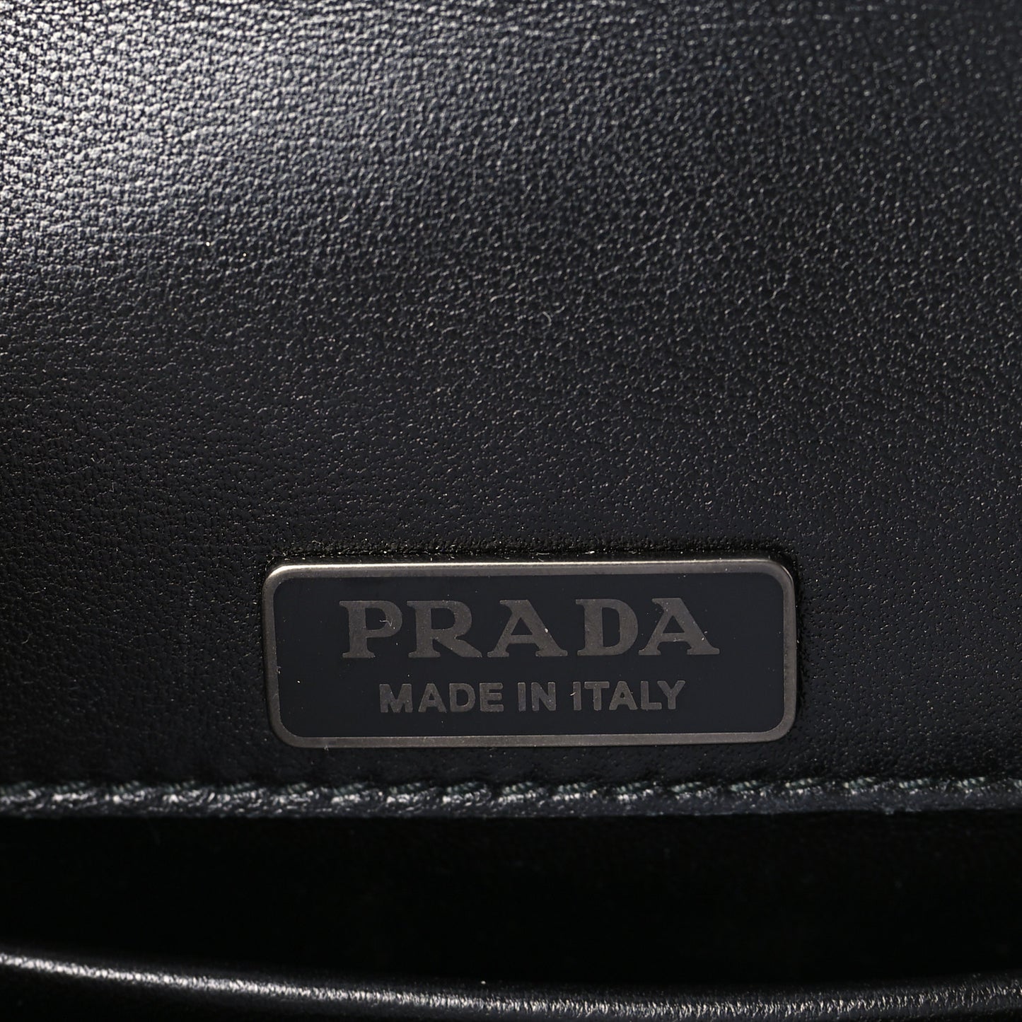 Velvet Impuntu Cahier Bag Black