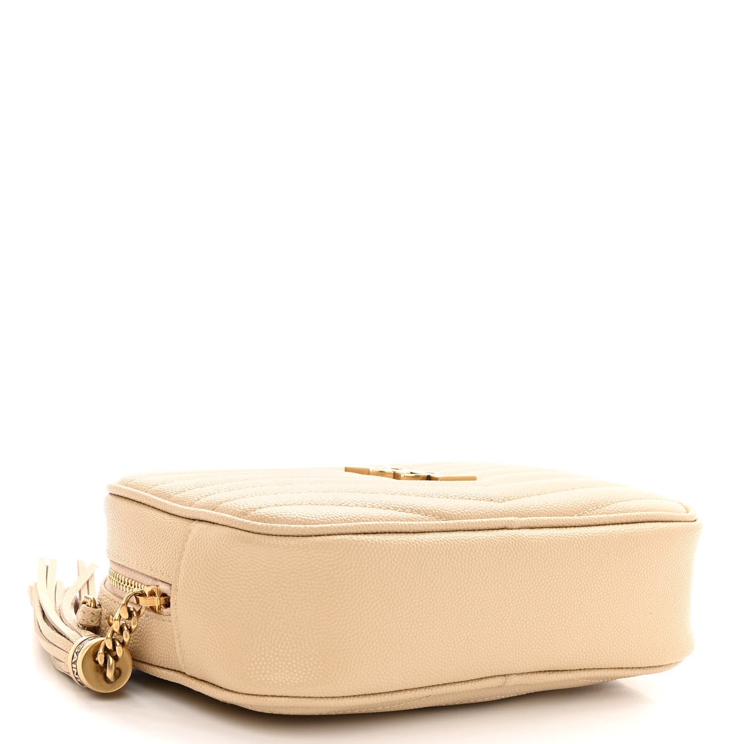 Saint Laurent Grain De Poudre Matelasse Monogram Mini Lou Camera Bag New Powder 4 of 10