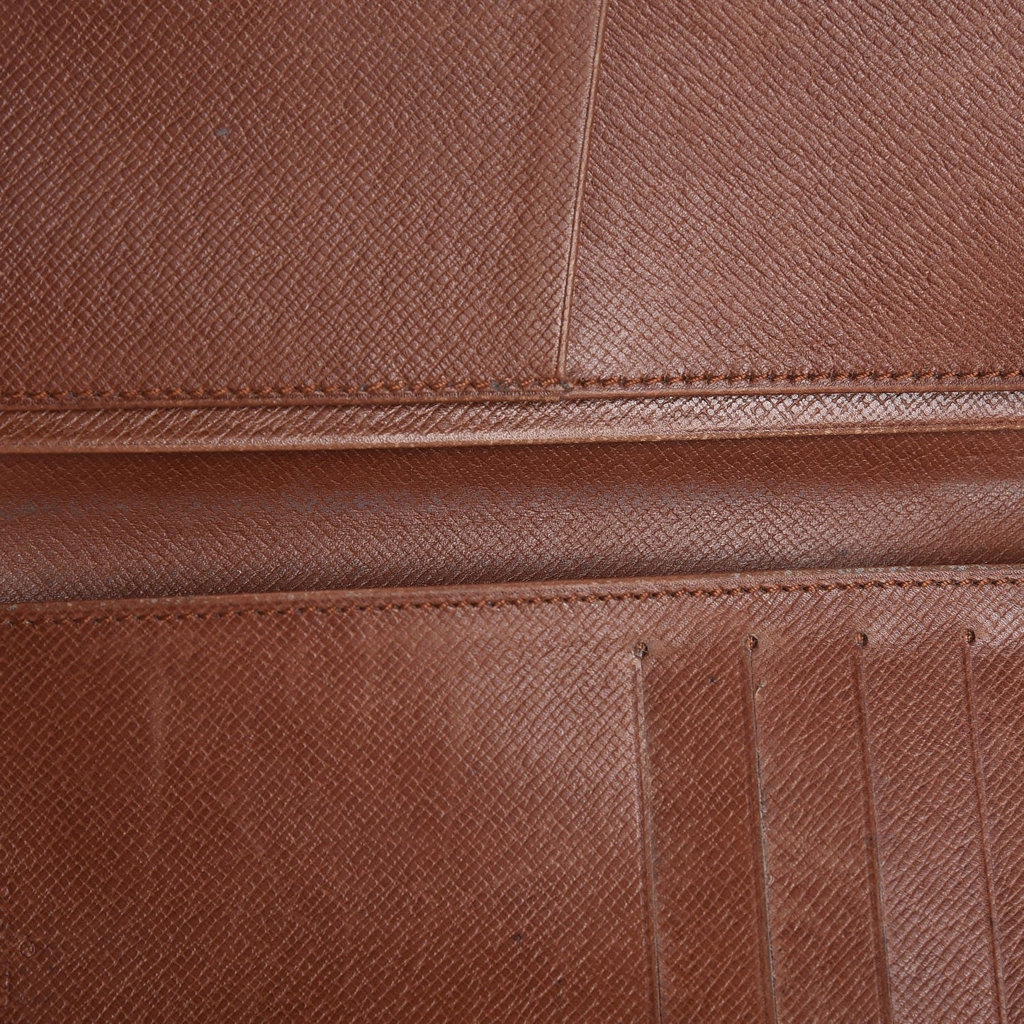 Monogram Checkbook Holder Wallet