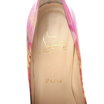 Christian Louboutin Patent Tie and Dye So Kate 120 Pumps 37 Multicolor 8 of 11