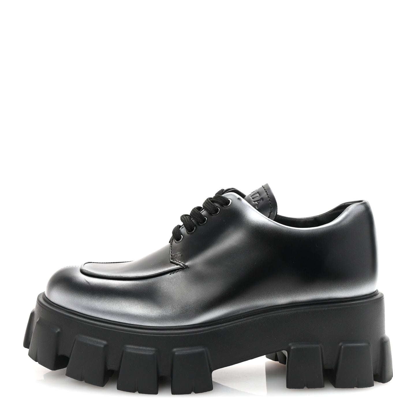 Spazzolato Rois Sfumato Monolith 55mm Derby Loafers 38.5 Black Argento