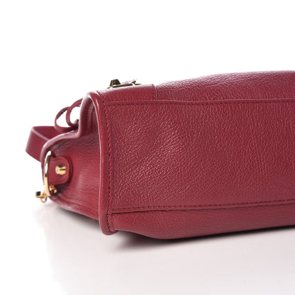 Balenciaga Chevre Gold Metallic Edge Hardware S City Rouge Grenat 8 of 9