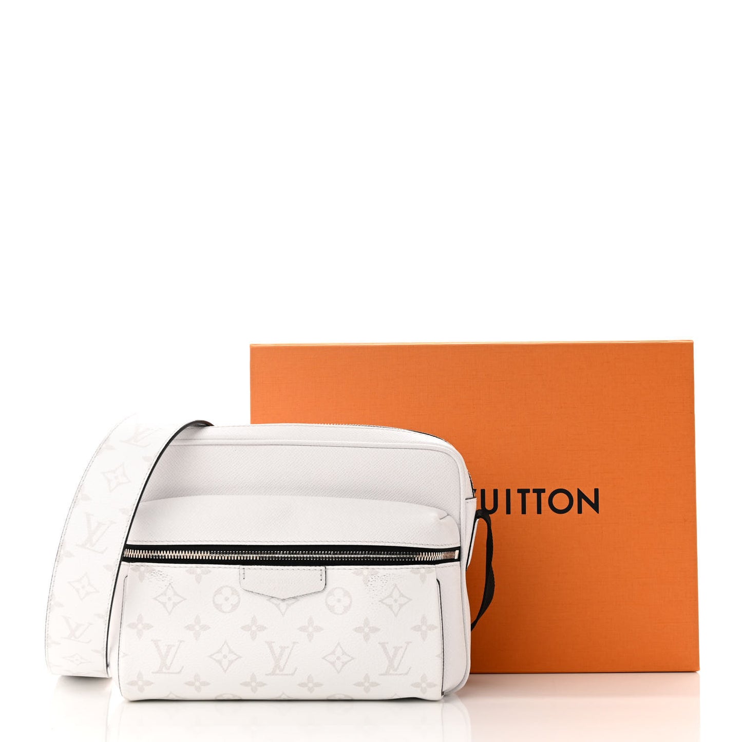 Taiga Monogram Outdoor Messenger White