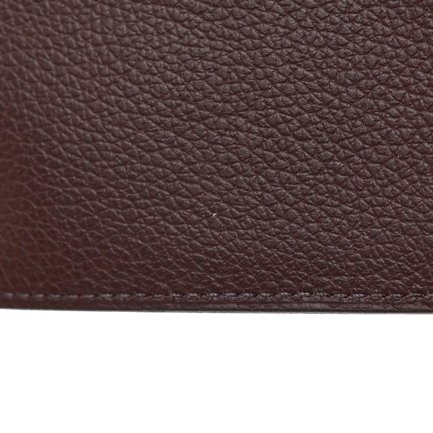 Hermes Evercolor Verso Constance Slim Wallet Rose Mexico Chocolate 16 of 16