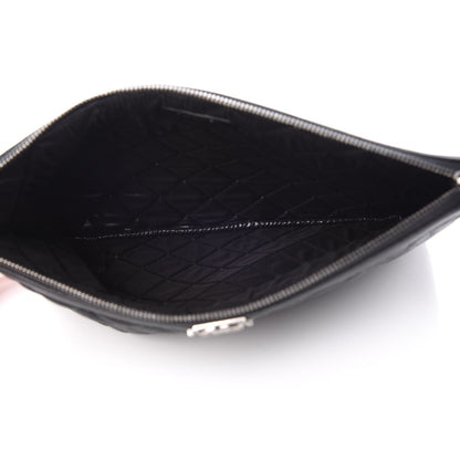 Chanel Caviar Quilted Medium Boy Cosmetic Case Black 5 of 8
