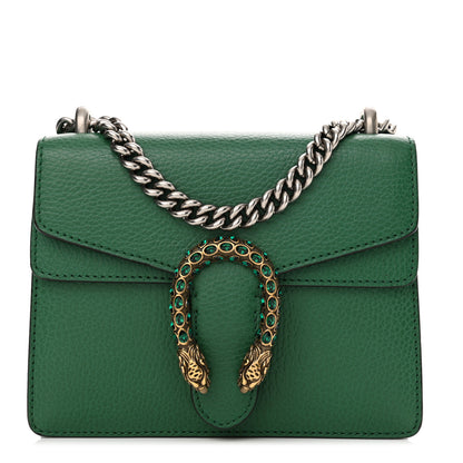 Gucci Calfskin Mini Dionysus Shoulder Bag Emerald 1 of 13