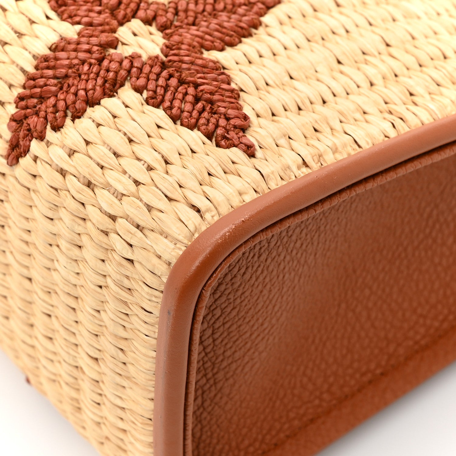 Louis Vuitton Raffia Monogram Giant Toiletry Pouch 26 Tan 10 of 10