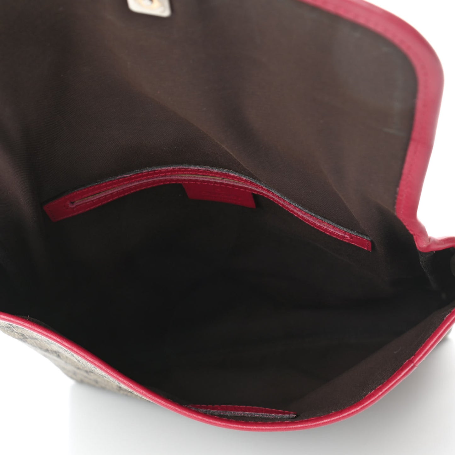 GG Plus Monogram Small Flap Messenger Bag Beige Pink