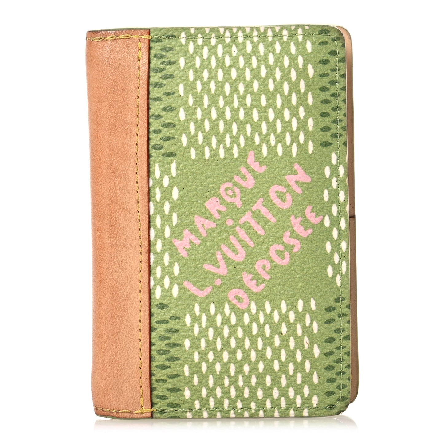 Damier Golf Pocket Organizer Green