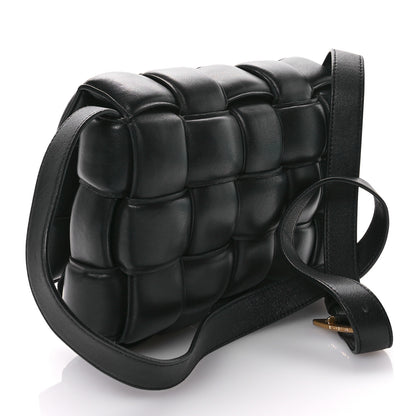 Bottega Veneta Nappa Maxi Intreccio Padded Cassette Crossbody Bag Black 3 of 10