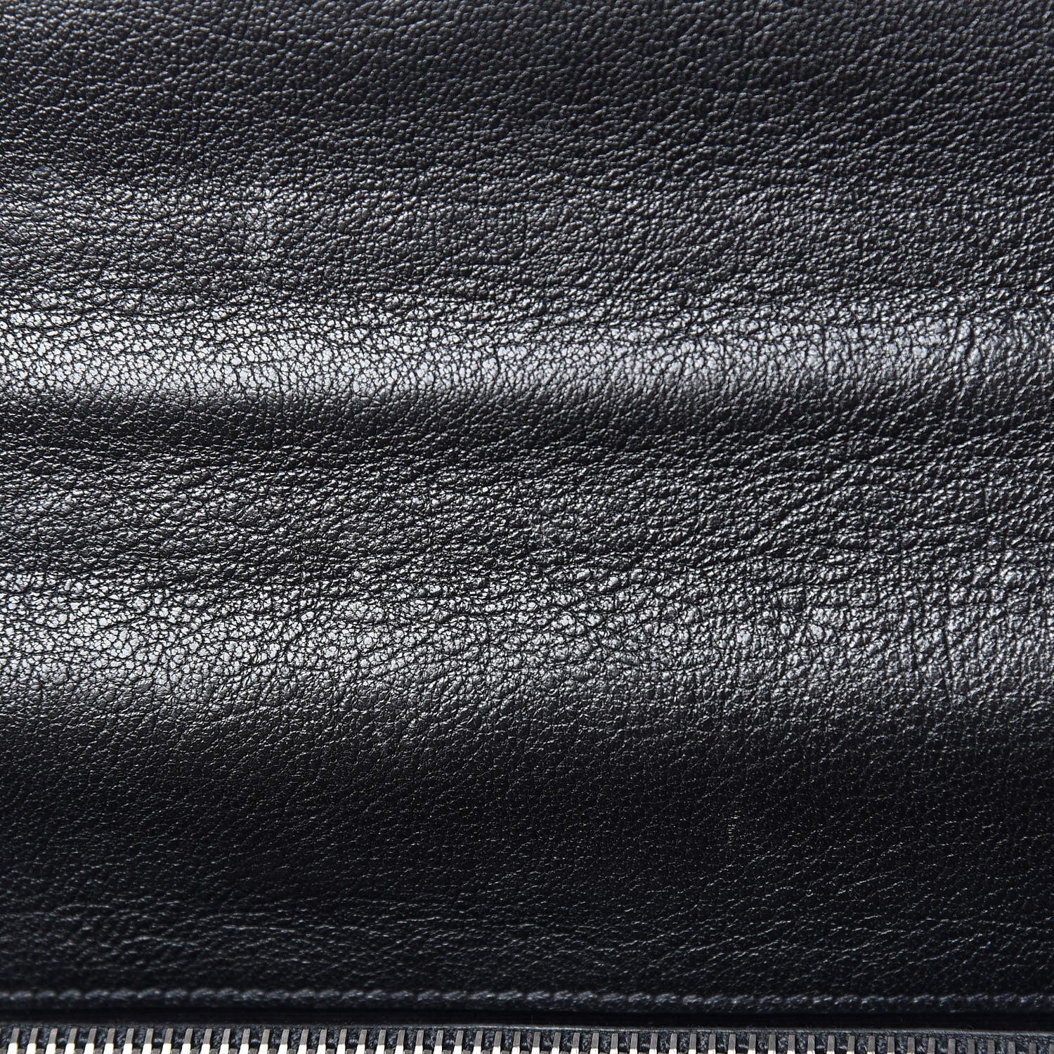 Saint Laurent Sheepskin Matelasse Chevron Monogram Large College Satchel Black 11 of 11