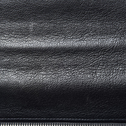 Saint Laurent Sheepskin Matelasse Chevron Monogram Large College Satchel Black 11 of 11