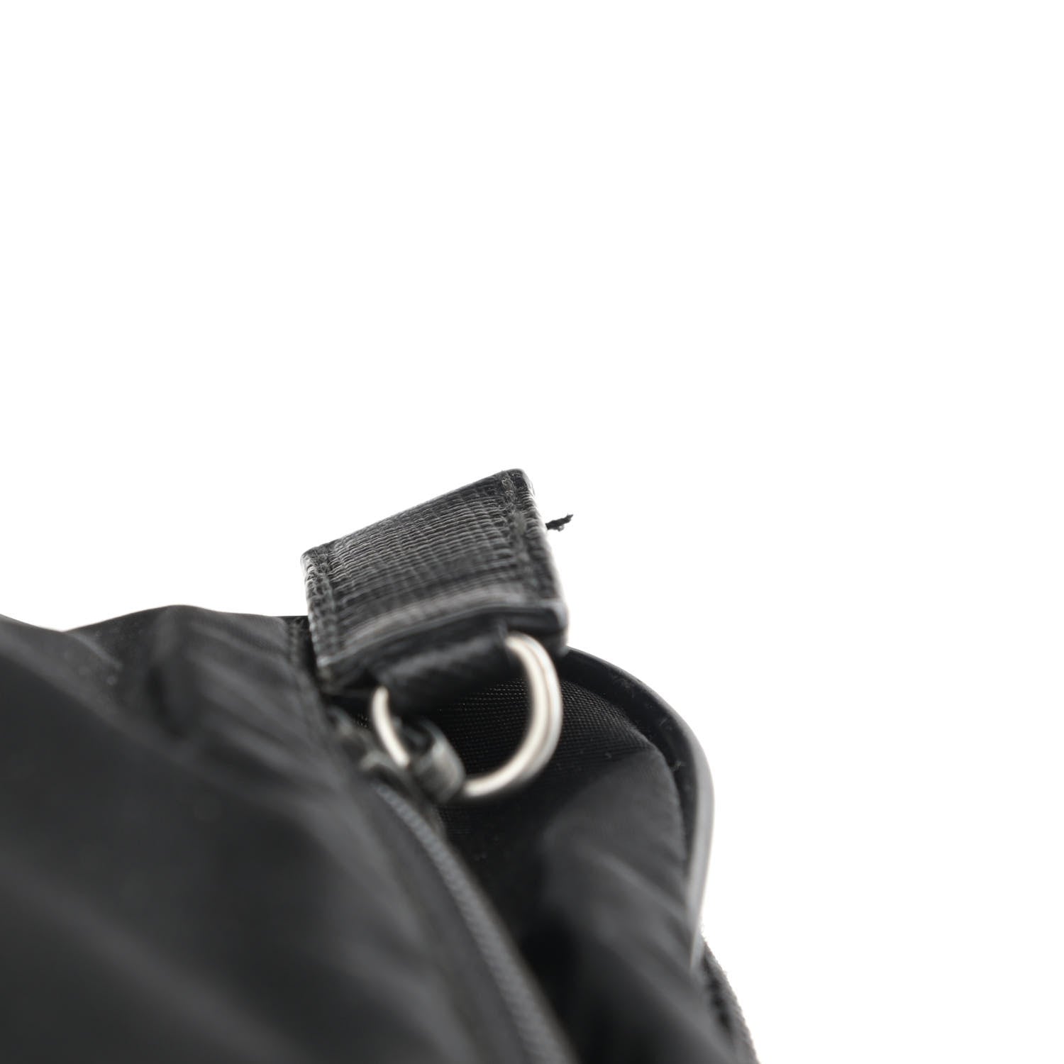 Prada Tessuto Nylon Crossbody Bag Black 10 of 12