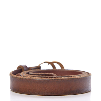 Gucci Faded Calfskin Double G 20mm Belt 75 30 Cuir 3 of 8