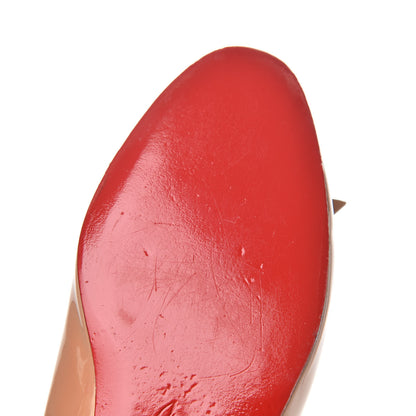 Christian Louboutin Patent Vinodo Flats 38.5 Nude 9 of 10