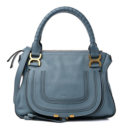 Chloe Calfskin Medium Marcie Satchel Cloudy Blue 1 of 15