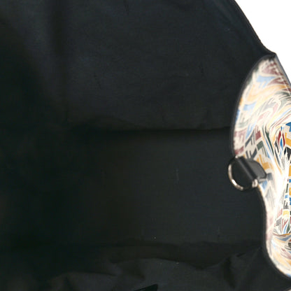 Fendi X SARAH COLEMAN Vitello Grace Light FF Vertigo Shopping Tote White Ice Multicolor 5 of 8