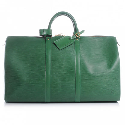 Louis Vuitton Epi Keepall 50 Borneo 1 of 7