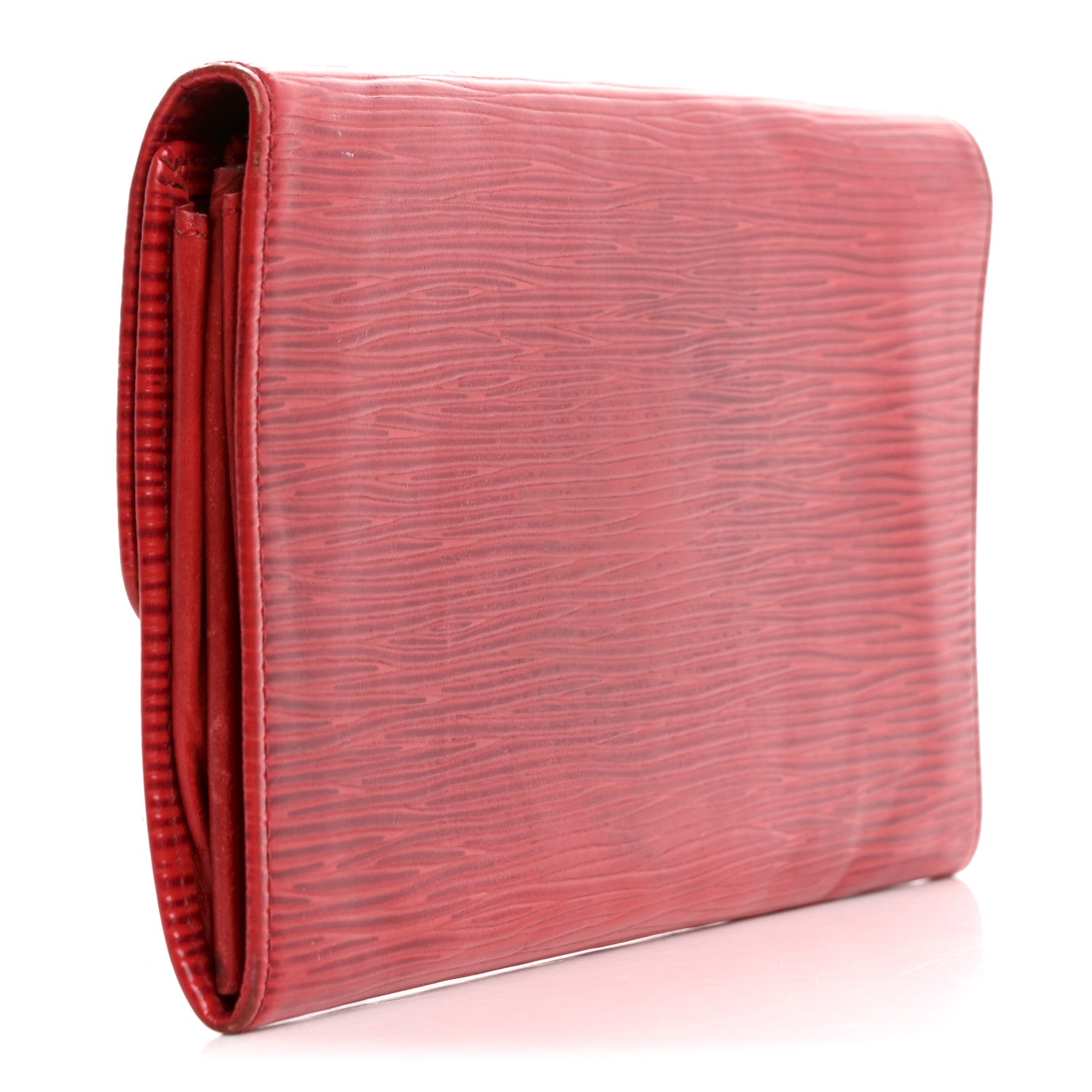 Louis Vuitton Epi Sarah Wallet Red 3 of 17