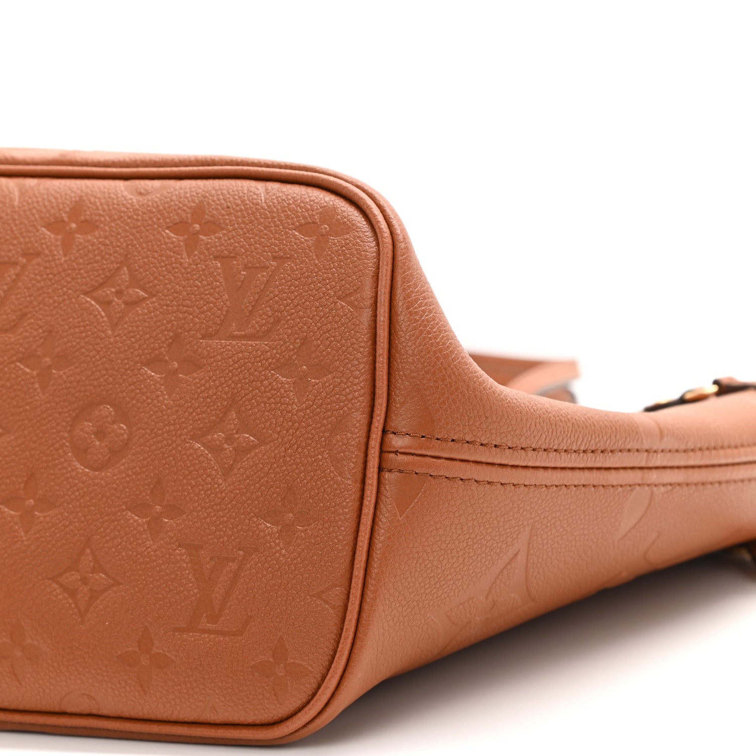 Louis Vuitton Empreinte Monogram Giant Neverfull MM Cognac 9 of 9