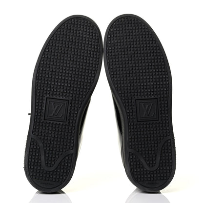 Louis Vuitton Patent Calfskin Frontrow Sneakers 36.5 Black 4 of 7