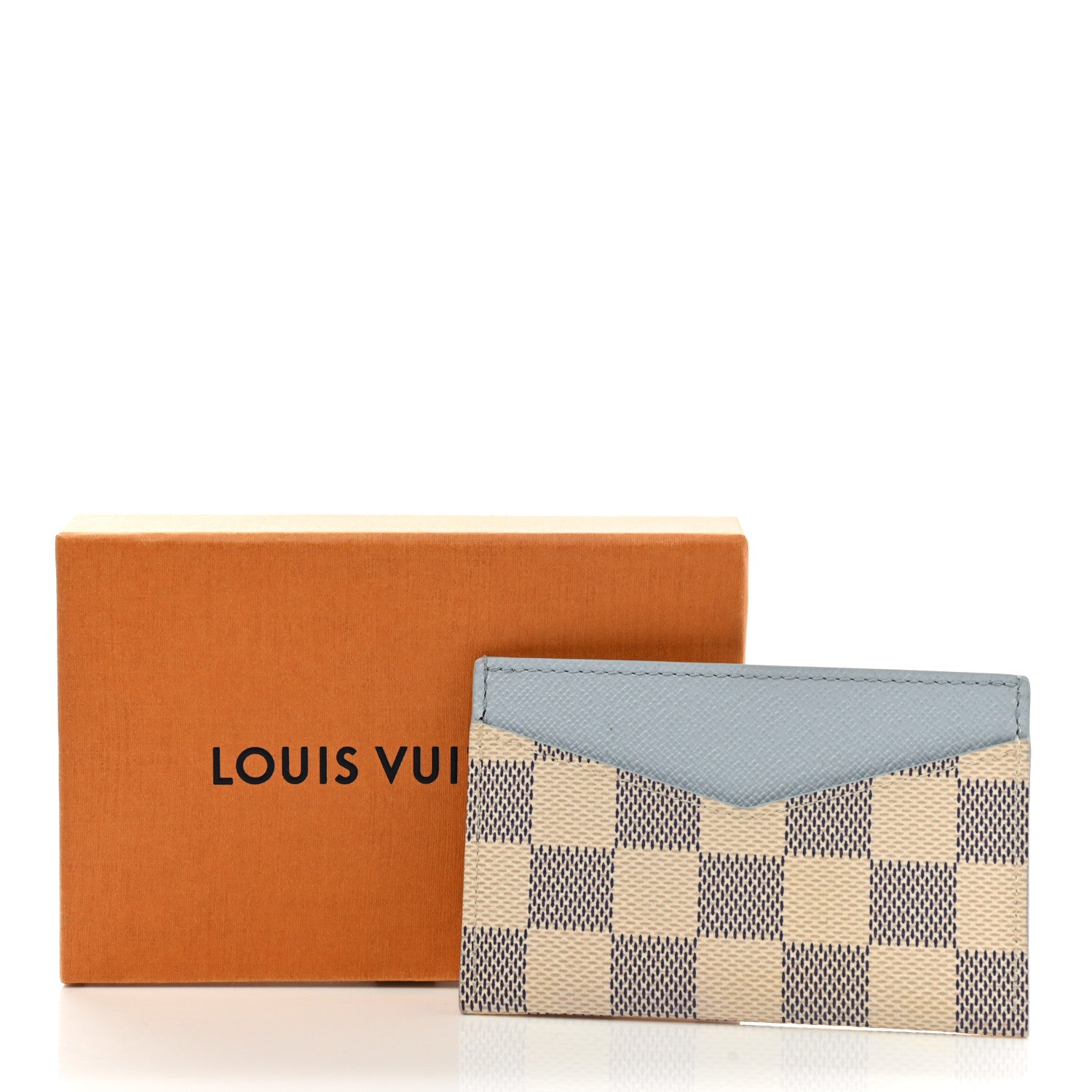 Louis Vuitton Damier Azur Daily Card Holder Olympe Blue 7 of 7