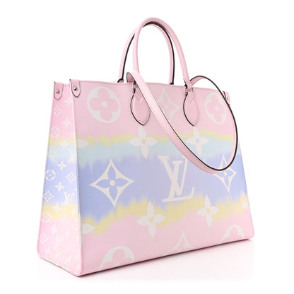 Louis Vuitton Monogram Escale Onthego GM Pastel 3 of 10