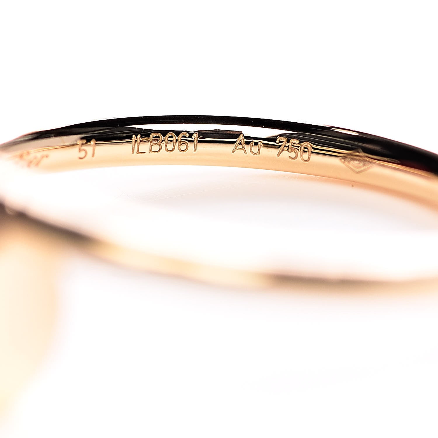 Cartier 18K Yellow Gold Small Juste Un Clou Ring 51 5.75 5 of 7