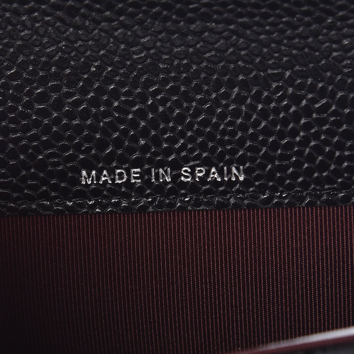 Caviar Quilted Flap Card Holder Black