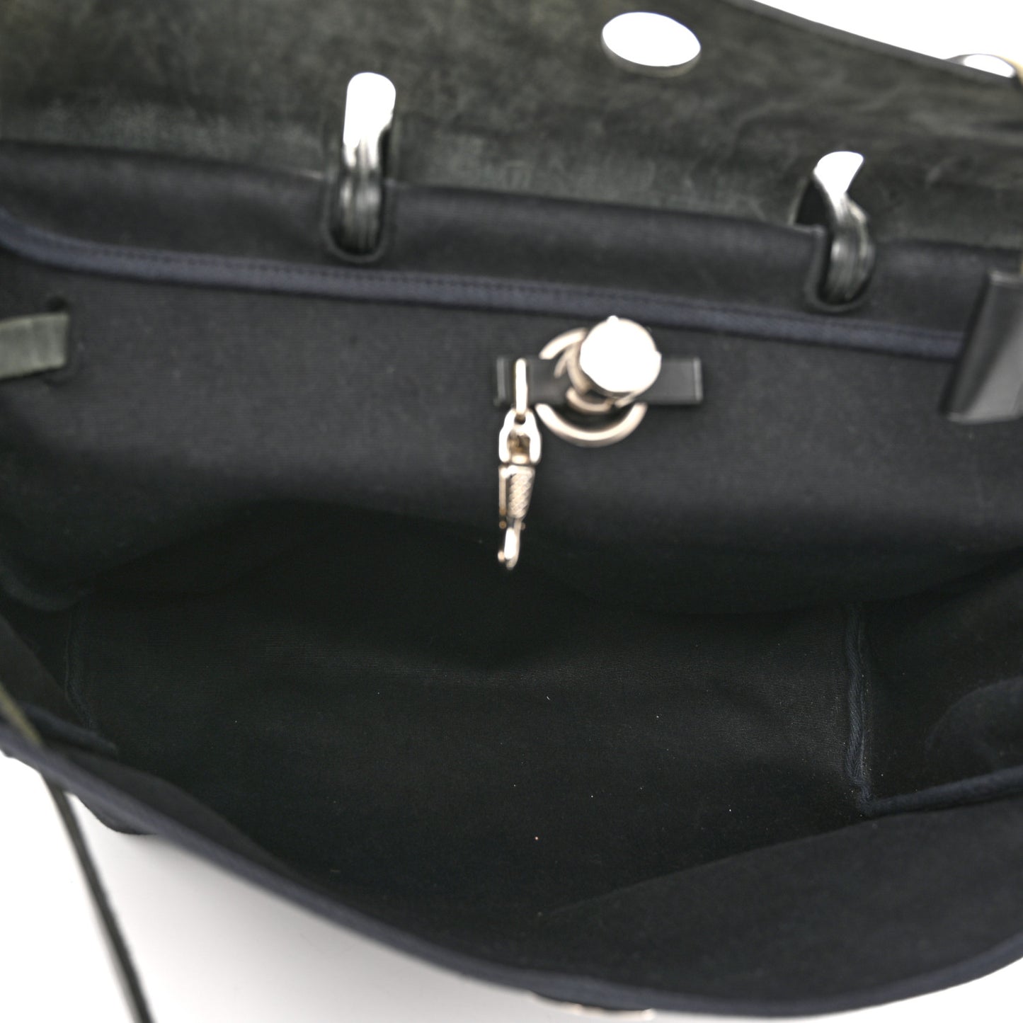 Toile Vache Calfskin Herbag 39 MM Black