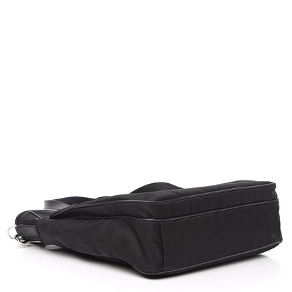 Prada Tessuto Nylon Saffiano Tote Black 3 of 8