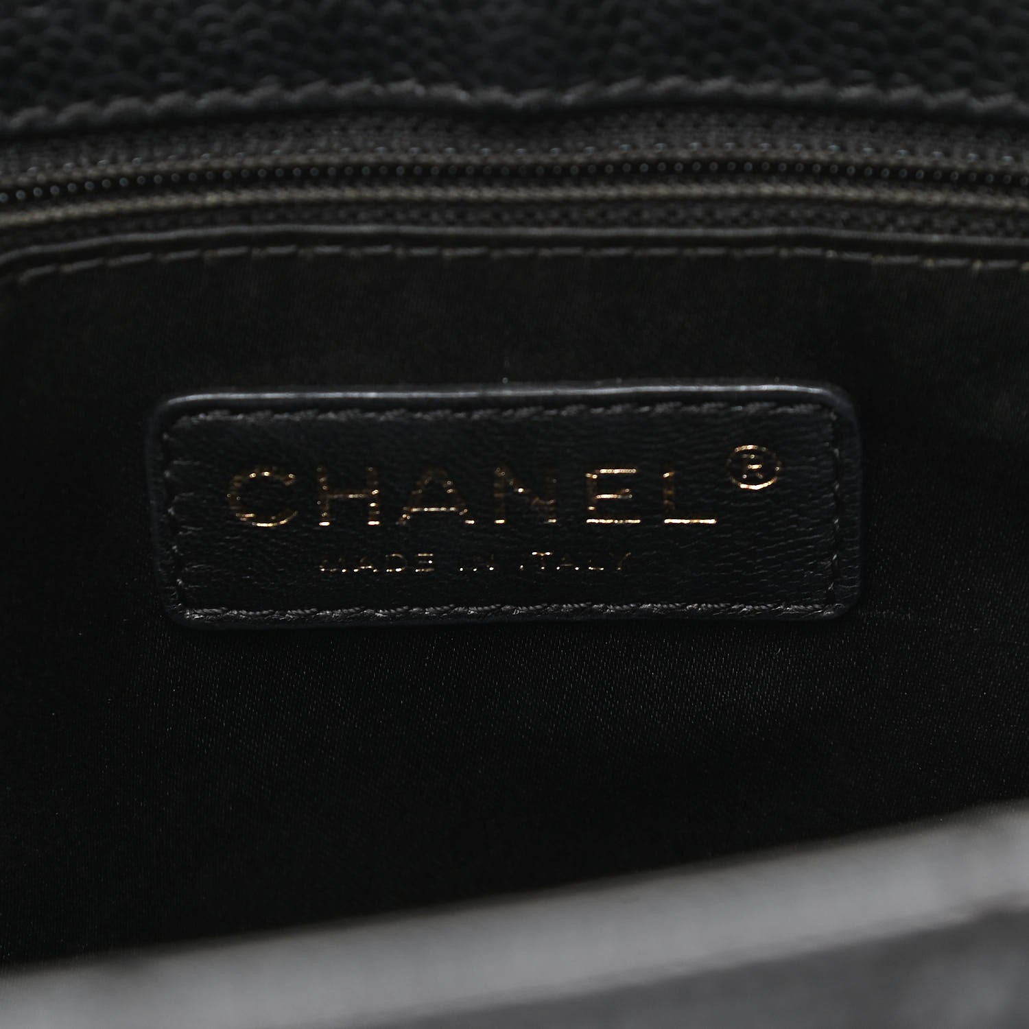 Chanel Caviar Quilted Grand Shopping Tote GST Black 6 of 11
