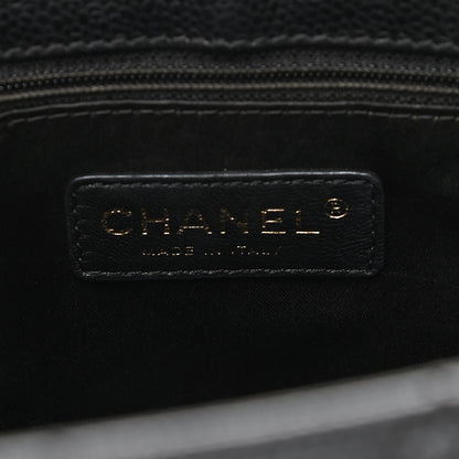 Chanel Caviar Quilted Grand Shopping Tote GST Black 6 of 11