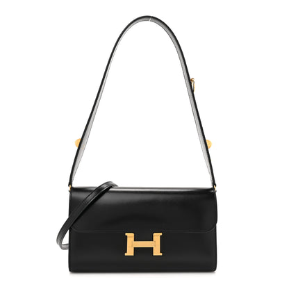 Hermes Box Constance Wallet To Go Rock Black 1 of 11