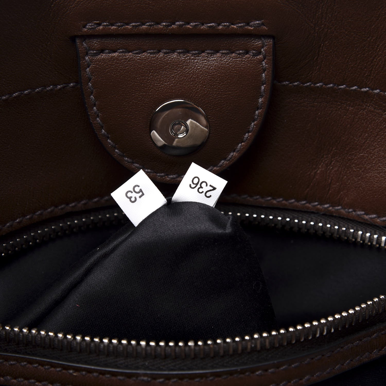 Miu Miu Vitello Soft Calfskin Shopping Tote Bruciato 6 of 9