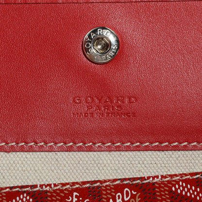 Goyard Goyardine Saint Louis PM Red 9 of 9