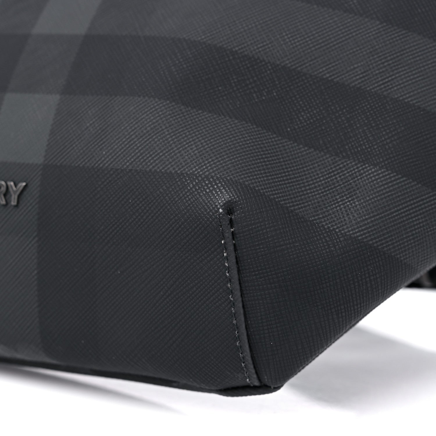 Burberry Charcoal Check Calfskin Sonny Bum Bag Charcoal 9 of 12