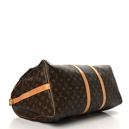 Louis Vuitton Monogram Keepall Bandouliere 55 4 of 13