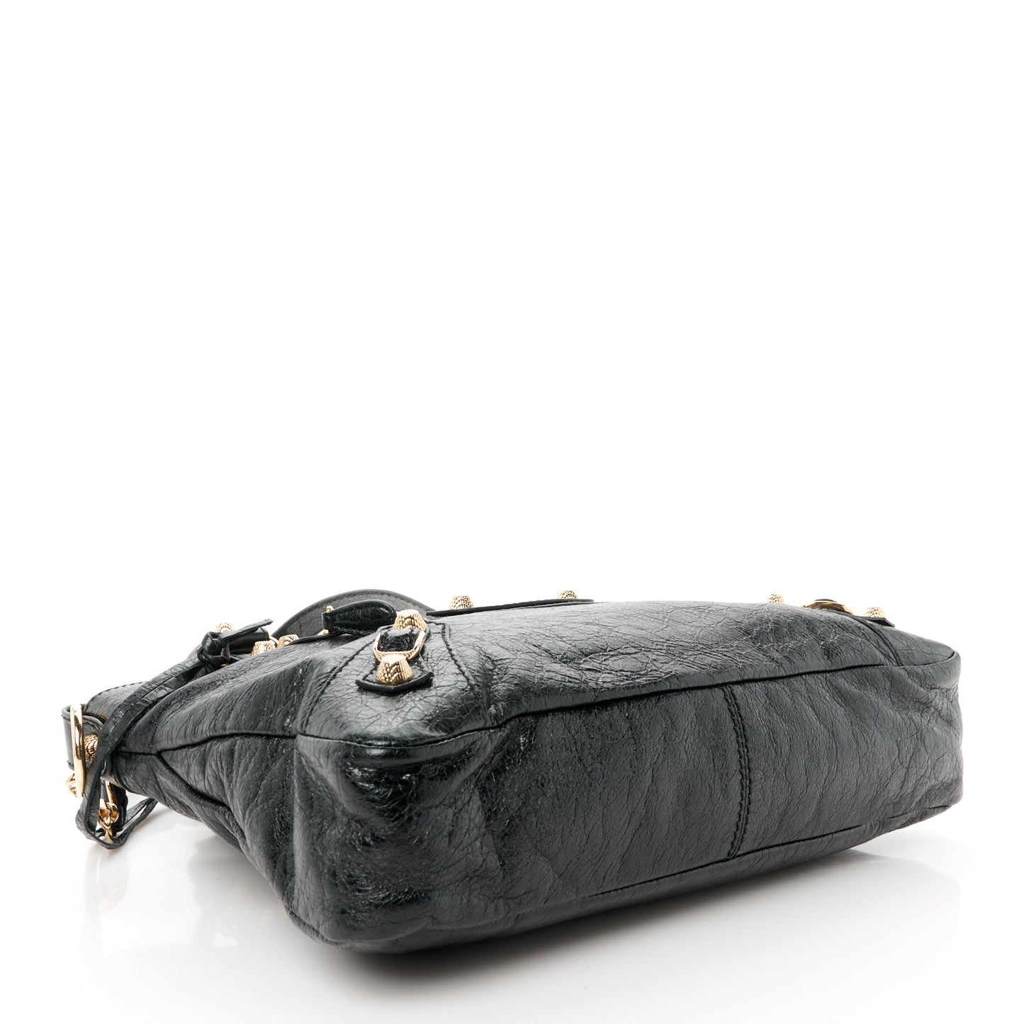 Agneau Giant 12 Gold Hardware Town Black