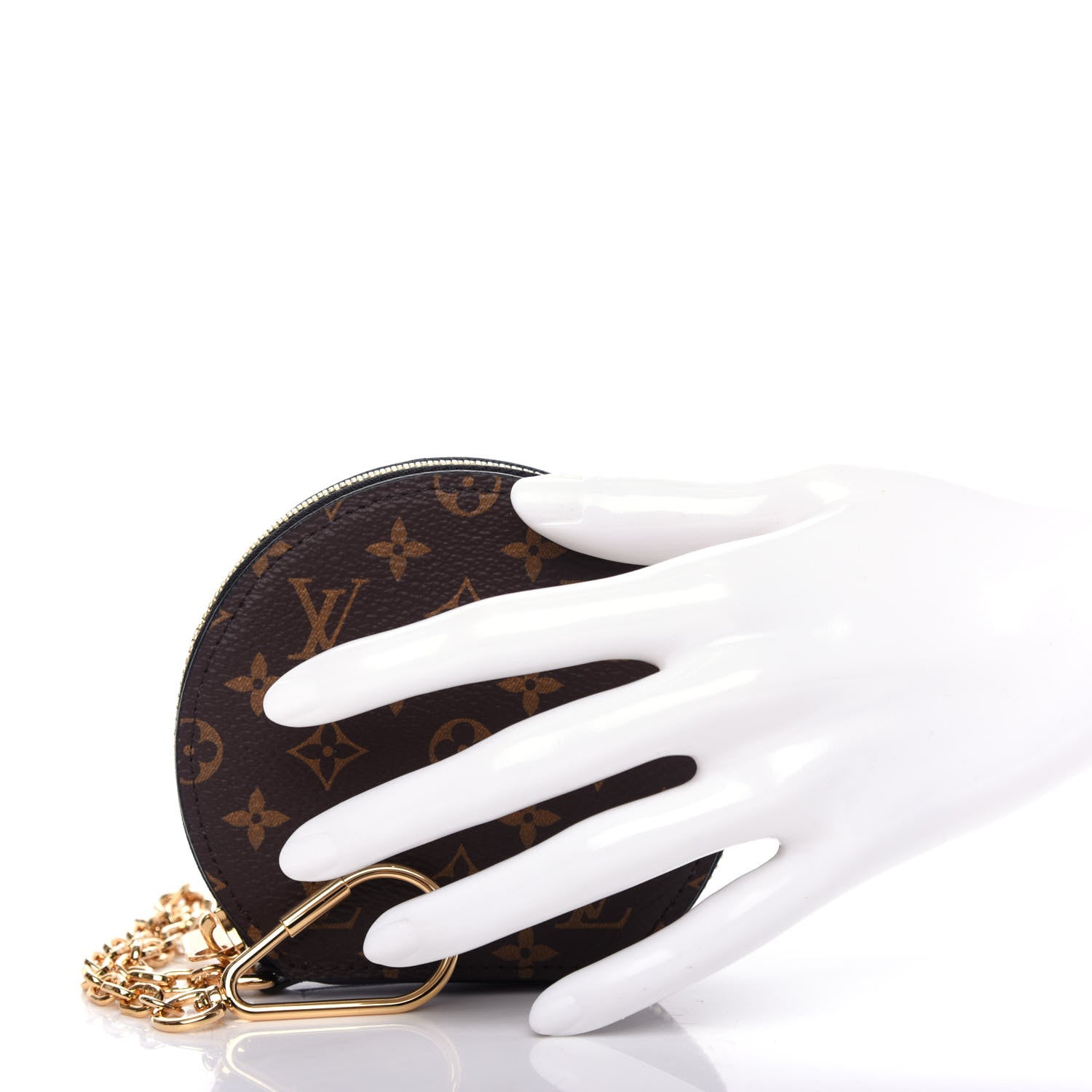 Louis Vuitton Calfskin Monogram Micro Boite Chapeau Black 2 of 9