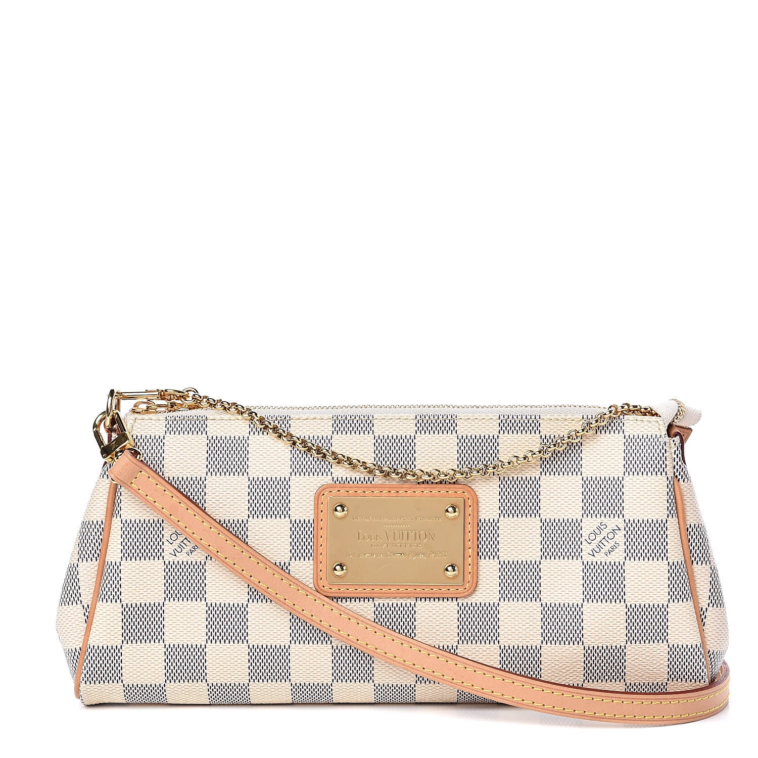 Louis Vuitton Damier Azur Eva Clutch 1 of 11