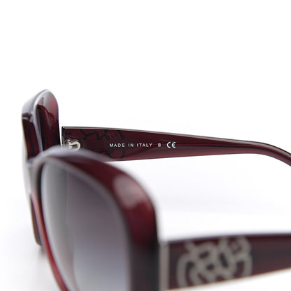 Chanel CC Camellia Sunglasses 5248 Dark Red 6 of 7