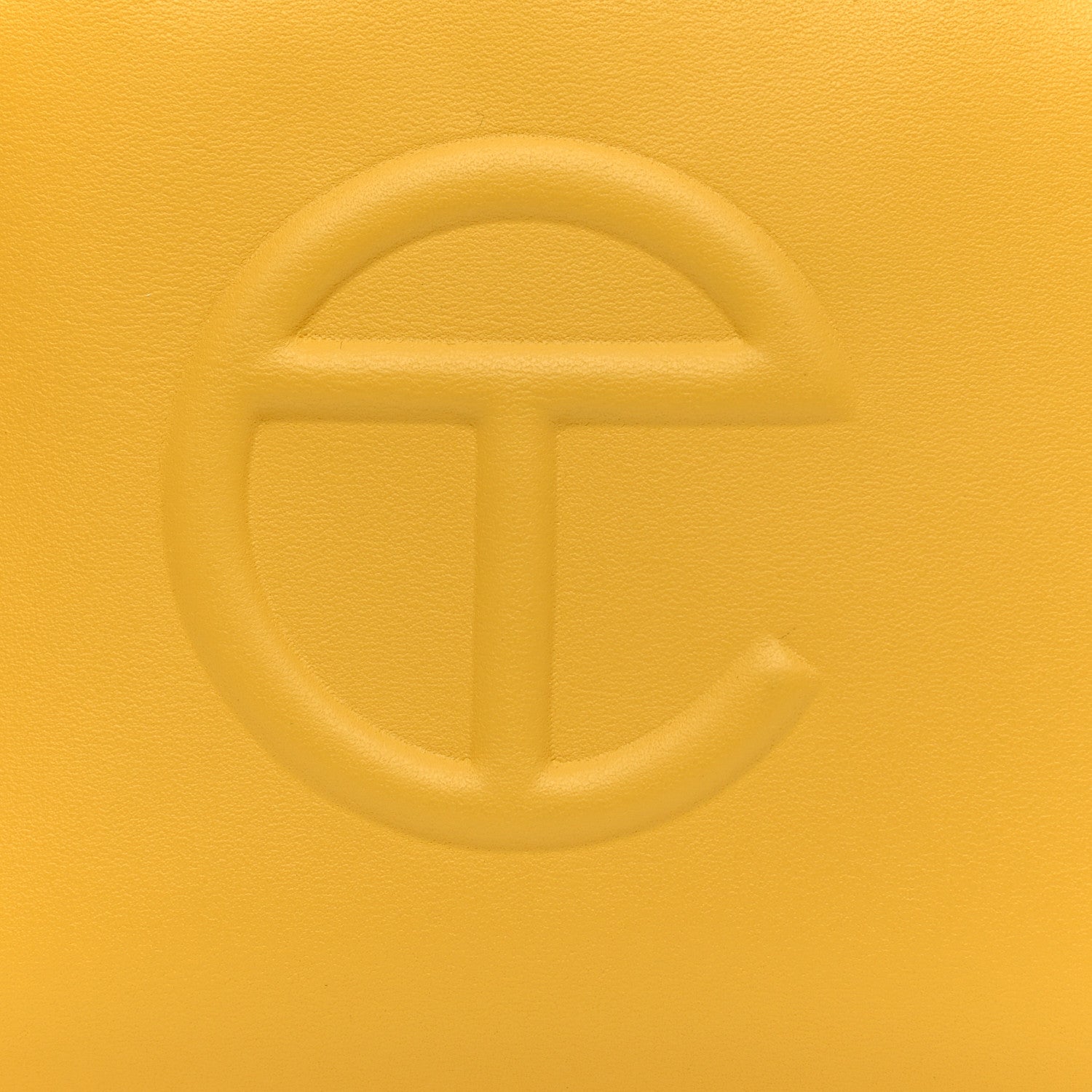 Telfar Vegan Leather Small Shopping Bag Yellow 8 of 10