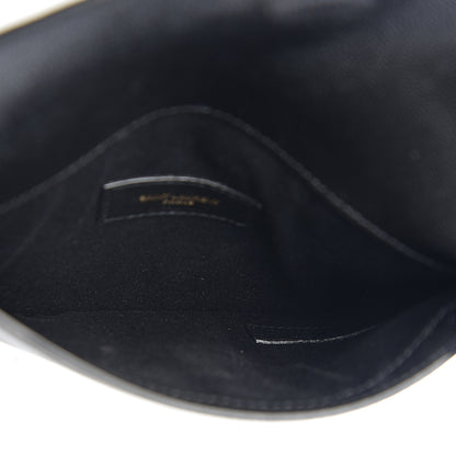 Saint Laurent Grain De Poudre Uptown Baby Pouch Black 4 of 7