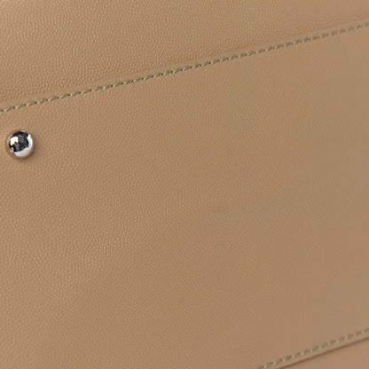 Chanel Caviar Large Studded Deauville Tote Beige 15 of 16