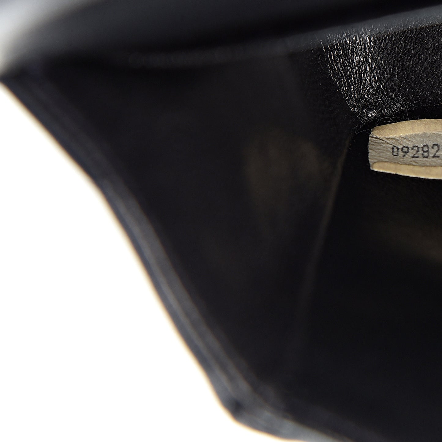 Lambskin Quilted Medium Double Flap Navy