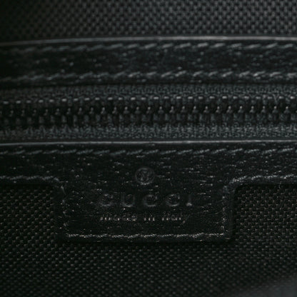 Gucci Textured Dollar Calfskin Web Monochrome Large Diana Tote Bag Black 6 of 9