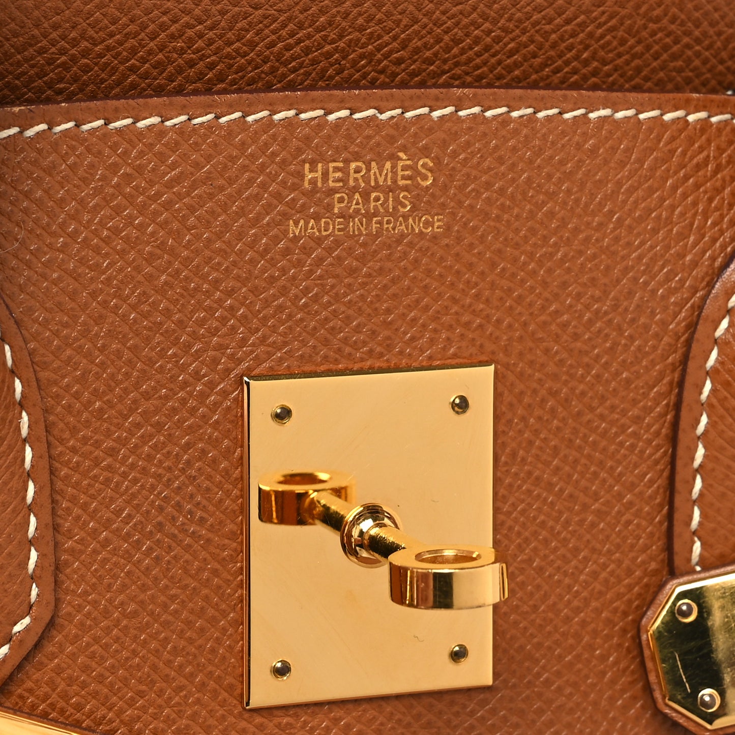 Epsom Birkin 30 Gold