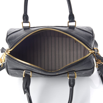 Louis Vuitton Empreinte Speedy Bandouliere 25 NM Black 8 of 12
