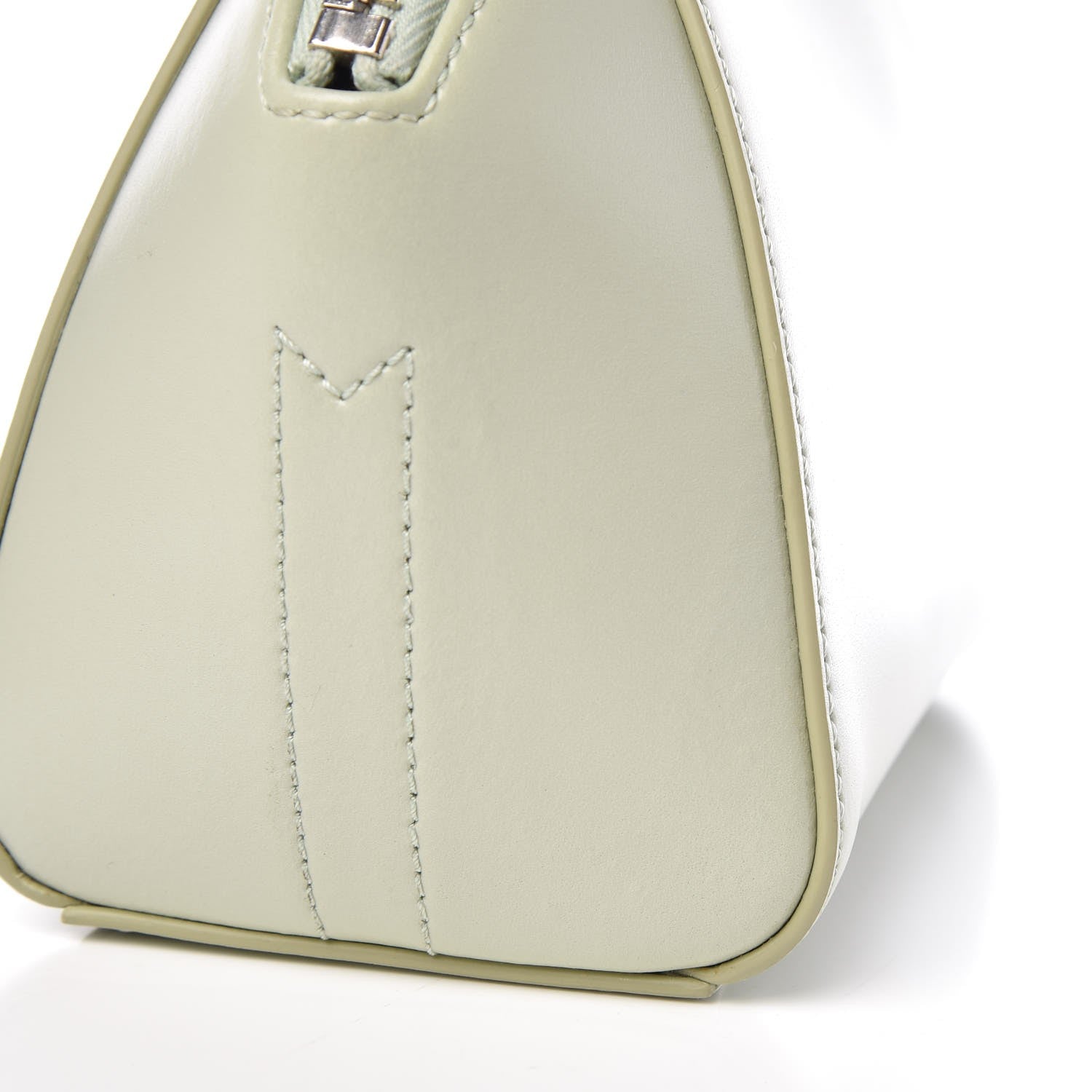 Givenchy Shiny Lord Calfskin Antigona Wristlet Aqua Green 18 of 21